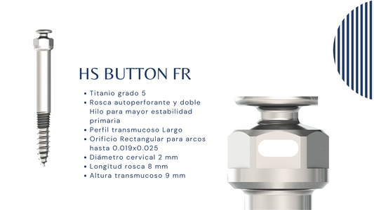 Mini Implante Extra Alveolar FR (HS Button)