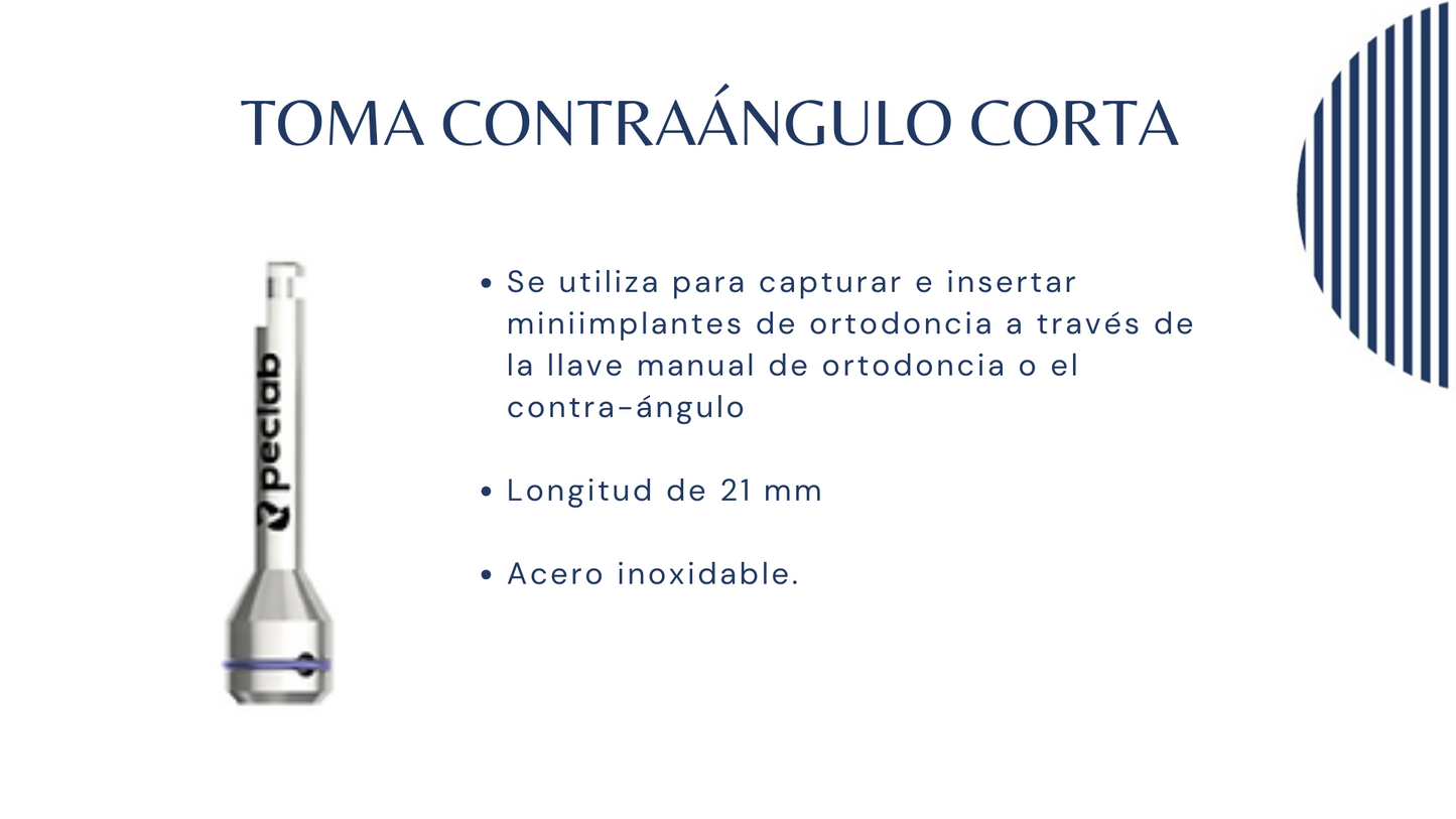 Toma Contraángulo Corta (PL-2867)