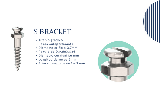 Mini Implante Interradicular S Bracket